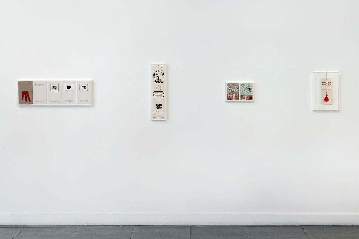 Installation view of 'Edgardo Antonio Vigo: Un Arte a Realizar'. Photo by FXP Photography.