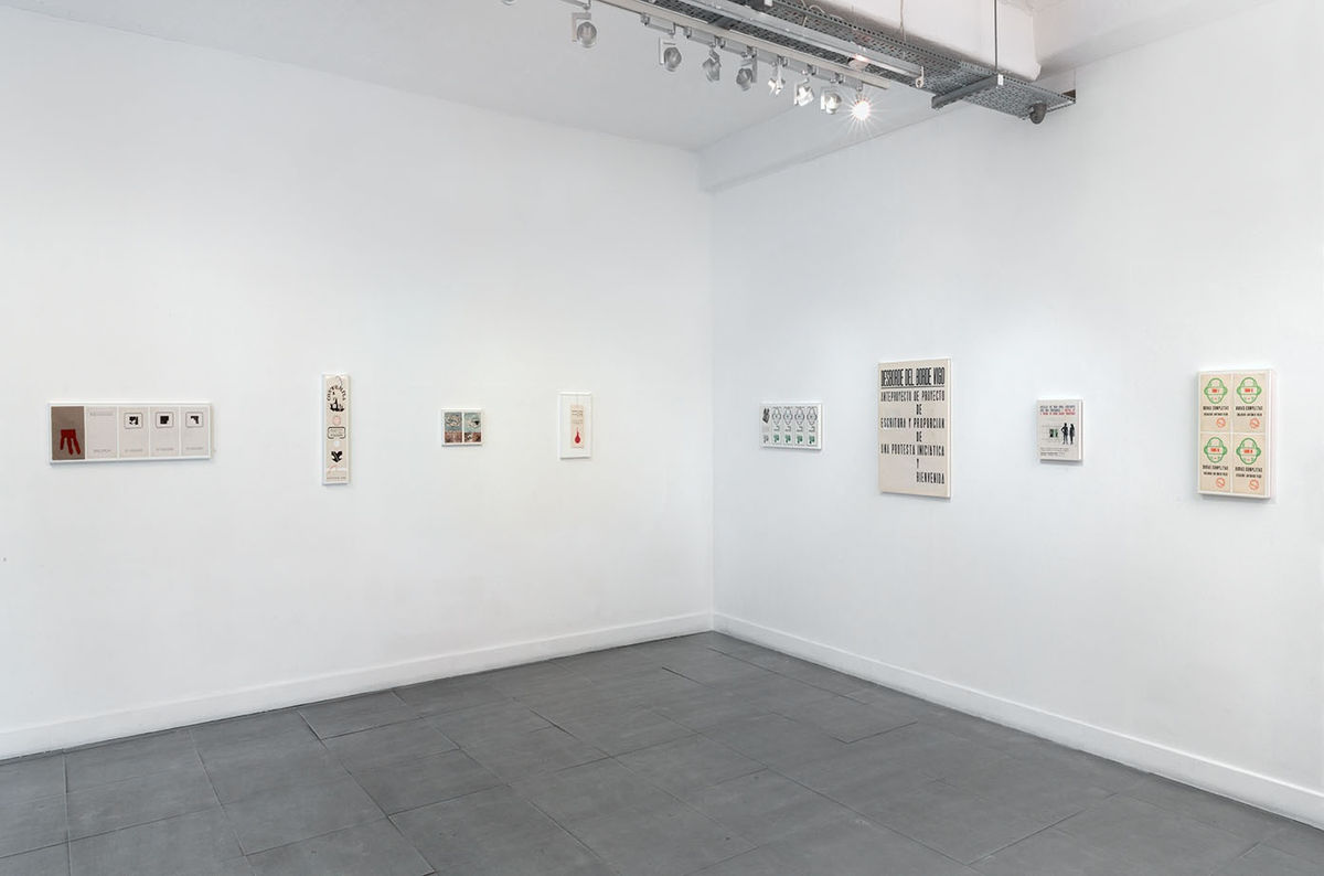Installation view of 'Edgardo Antonio Vigo: Un Arte a Realizar'. Photo by FXP Photography.