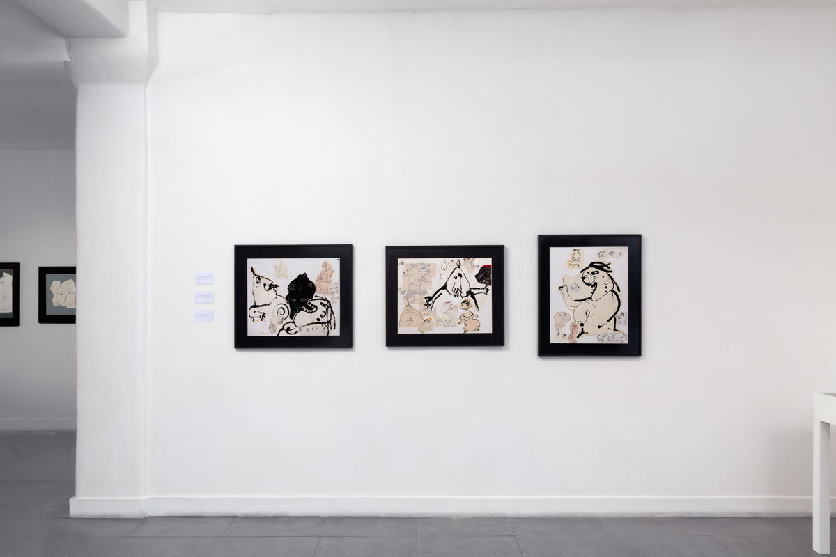 Installation view, Franciszka Themerson UBU Photo by FXP Photography.