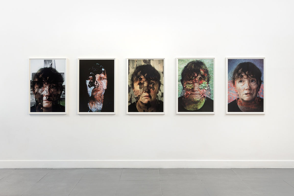 Installation view at Richard Saltoun Gallery: Jo Spence: The Final Project (11 February - 25 March 2016)