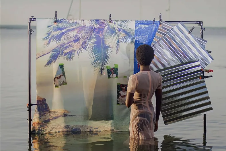 Widline Cadet at the Milwaukee Art Museum, Wisconsin