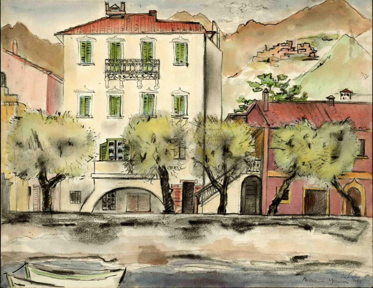 Saul Bolasni Procchio, Island of Elba, Italy, 1949