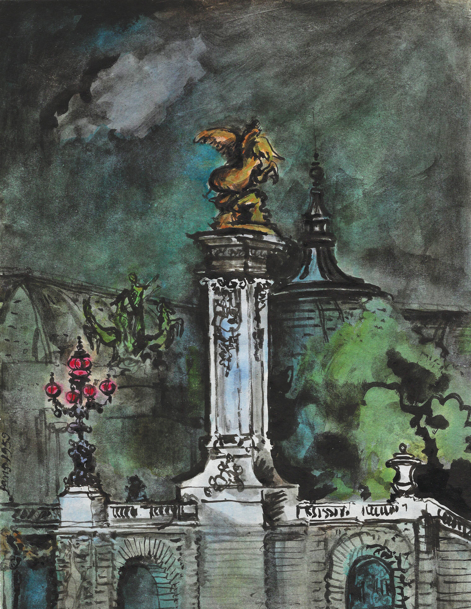 Saul Bolasni, Pont Alexandre, Paris, 1959