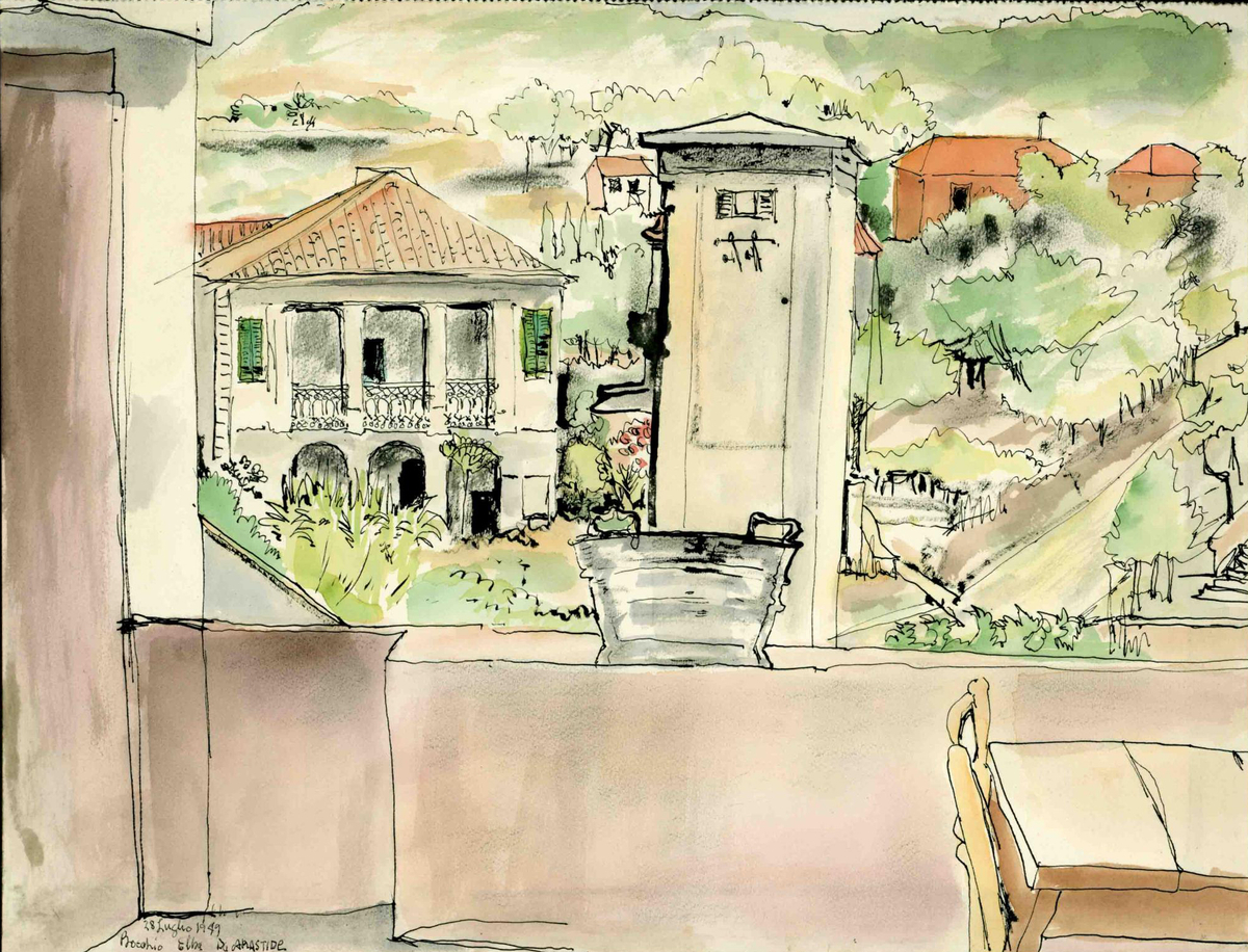 Saul Bolasni, Procchio, Island of Elba, Italy, 1949