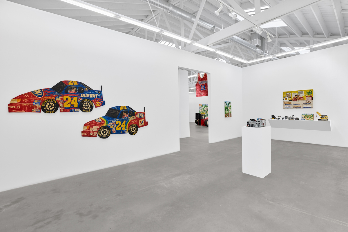 Installation view of Joshua Nazario Lugo: Allà Afuera (Out There), on view March 11 – April 11, 2026