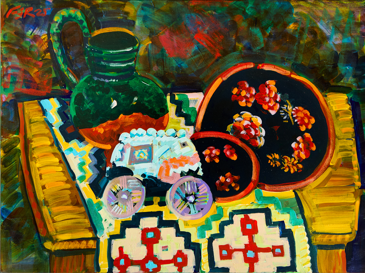 Frank Romero Pingo, Olinada y Atzompa, 2025