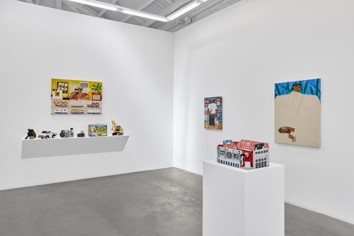 Installation view of Joshua Nazario Lugo: Allà Afuera (Out There), on view March 11 – April 11, 2026