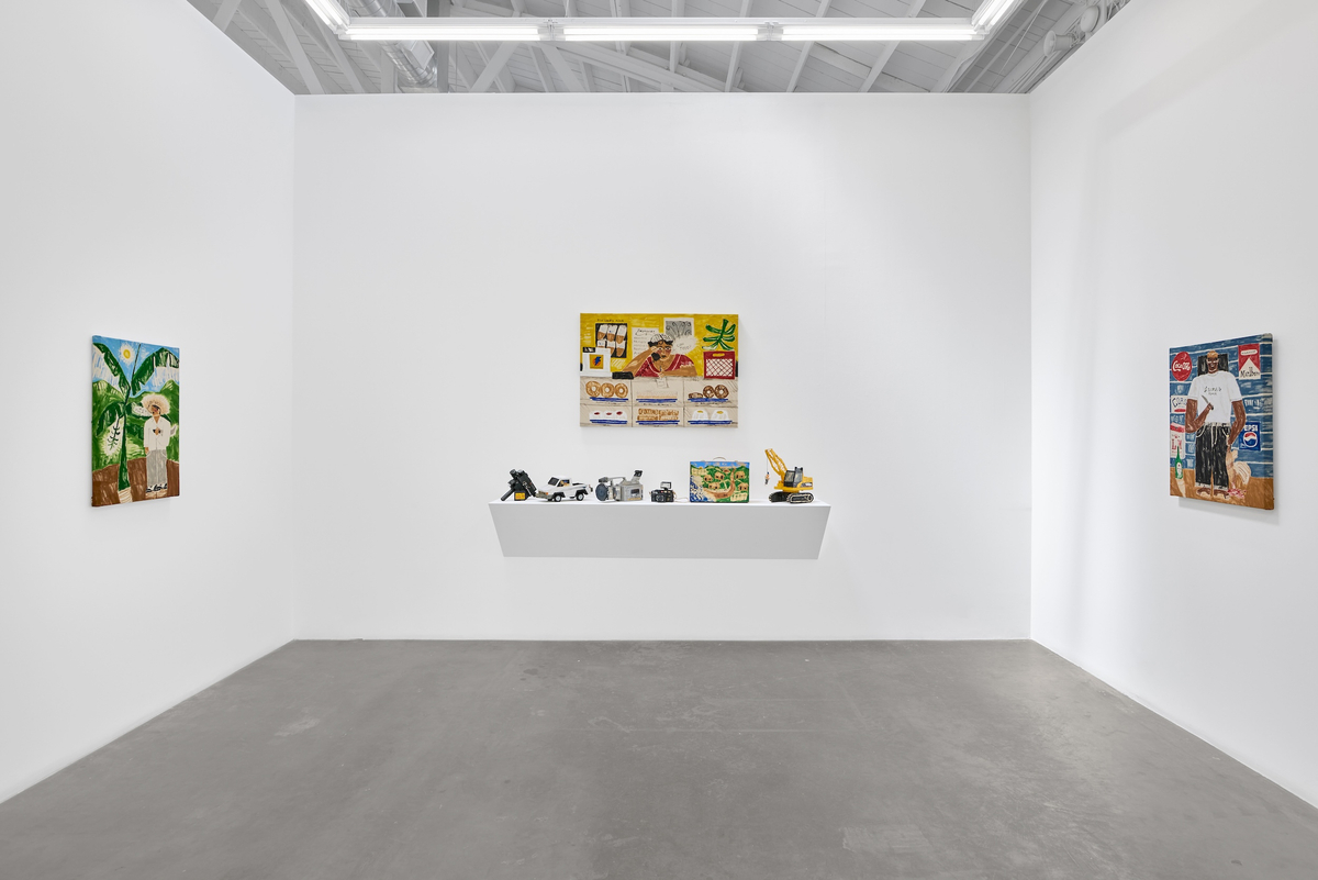 Installation view of Joshua Nazario Lugo: Allà Afuera (Out There), on view March 11 – April 11, 2026