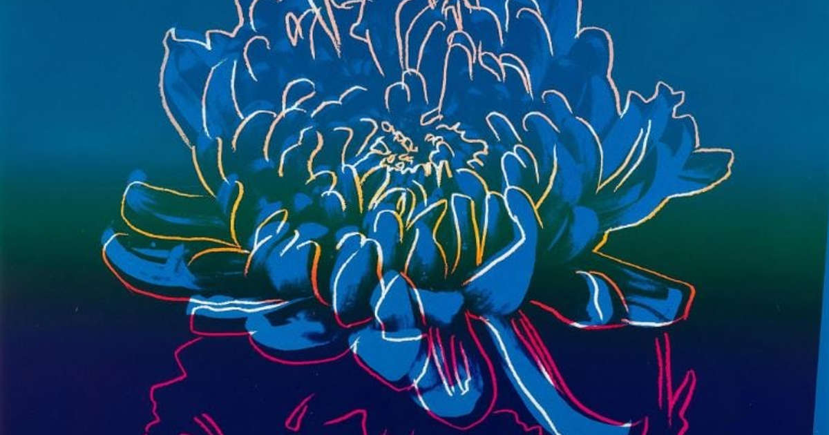 Andy Warhol, Kiku Flowers (FS II.307), 1987 | Maddox Gallery