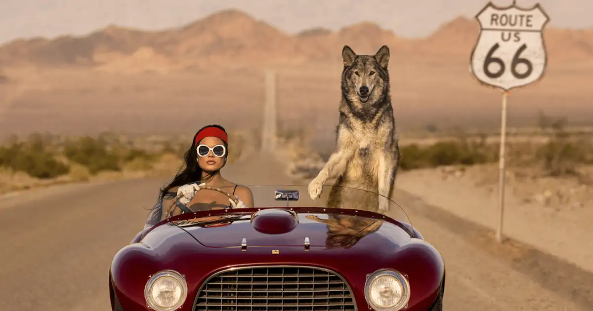 David Yarrow, Ferrari II (Colour), 2023 | Maddox Gallery