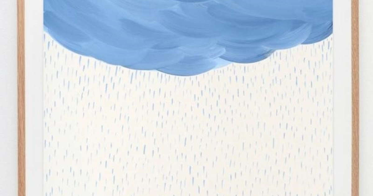 David Shrigley, Accept The Rain, 2022 | Maddox Gallery