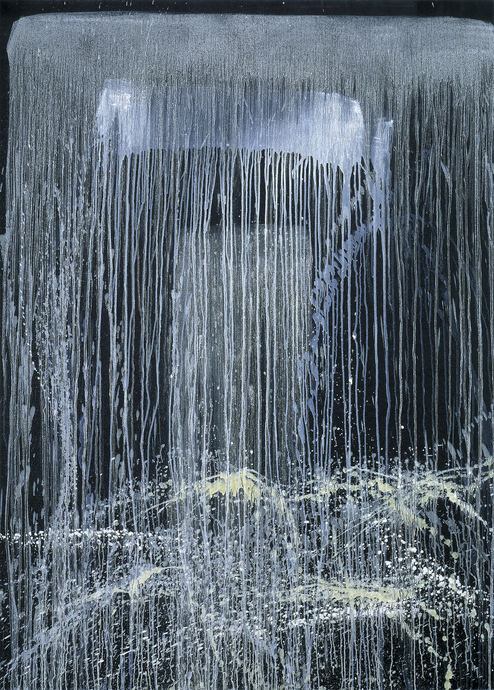 Pat Steir waterfall Locks Gallery