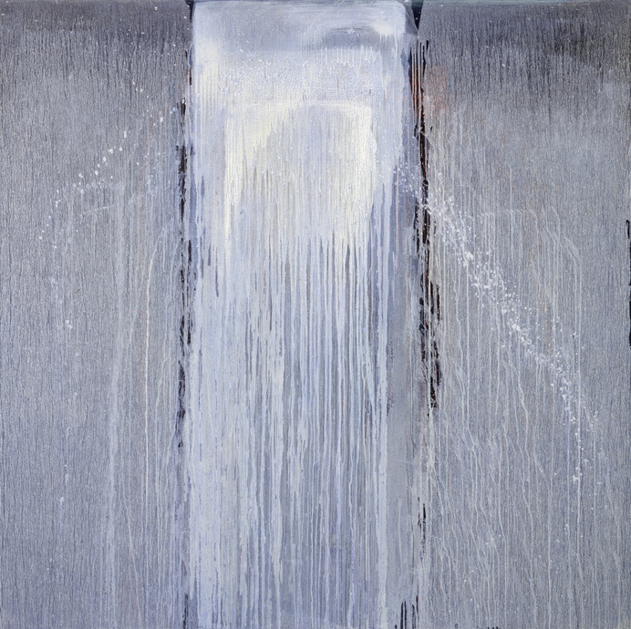 Pat Steir waterfall Locks Gallery