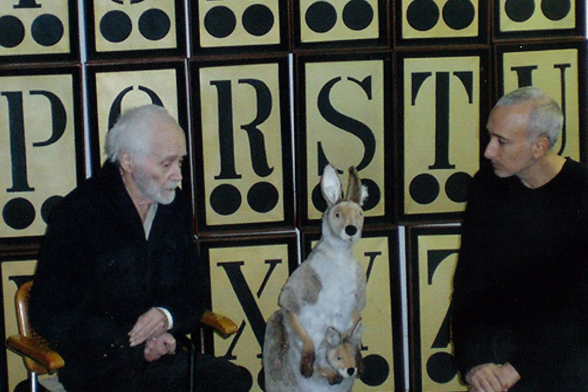 Robert Indiana and Howard Rosenbaum
