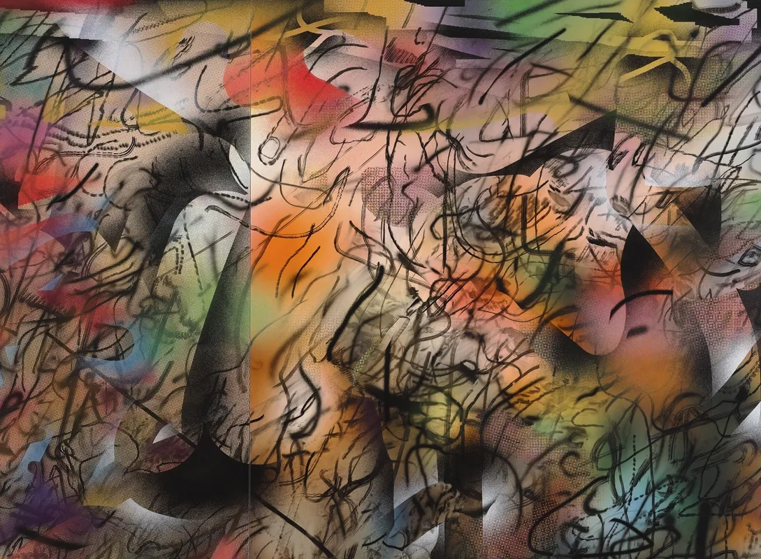 Image: Julie Mehretu - Kairos/Hautological Variations