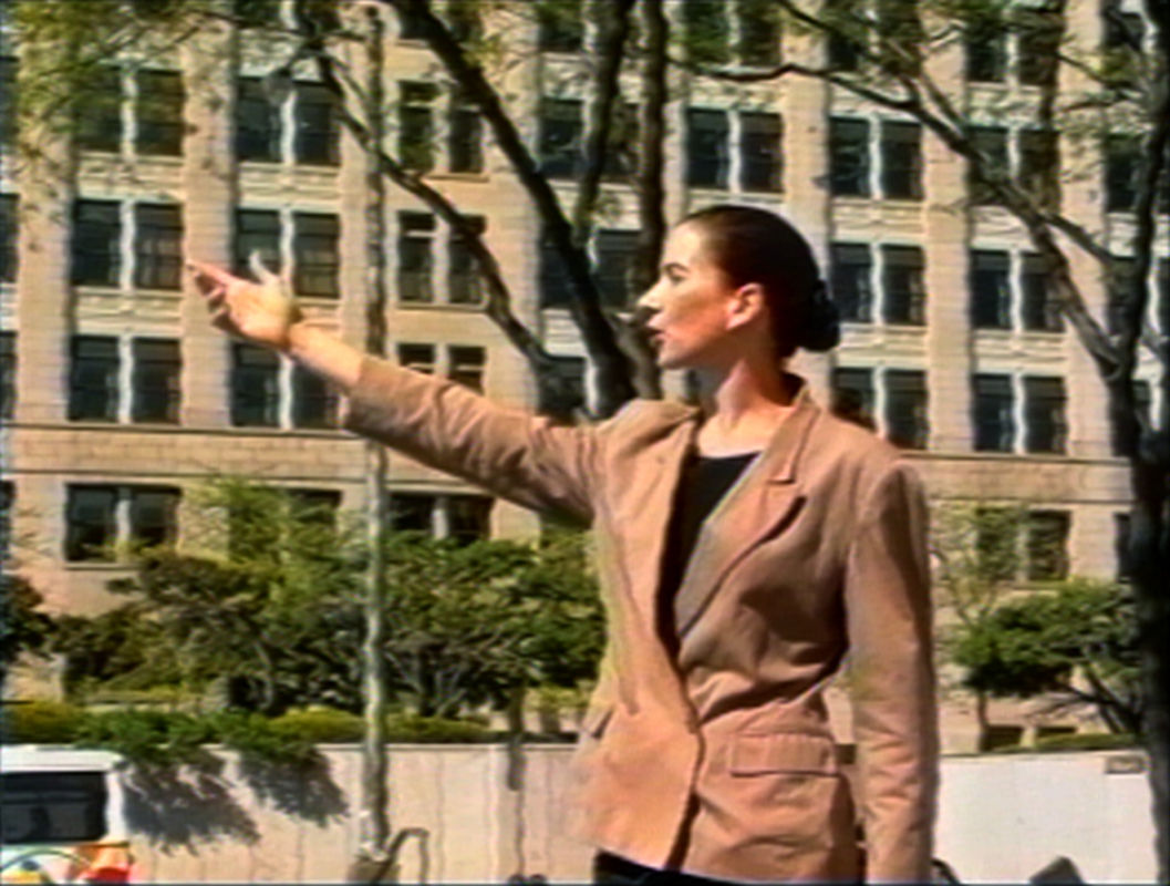 Andrea Fraser Welcome to the Wadsworth (1991