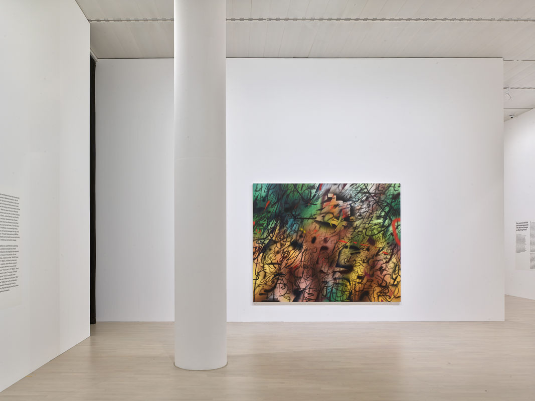 Julie Mehretu, KAIROS / Hauntological Variations, Exhibition view, Kunstsammlung Nordrhein-Westfalen, 2025, Photo: Achim Kukulies