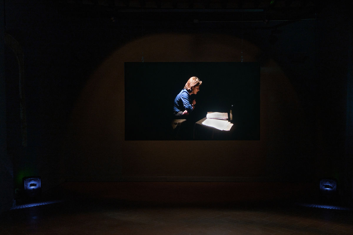 install view of film by Chantal Akerman
