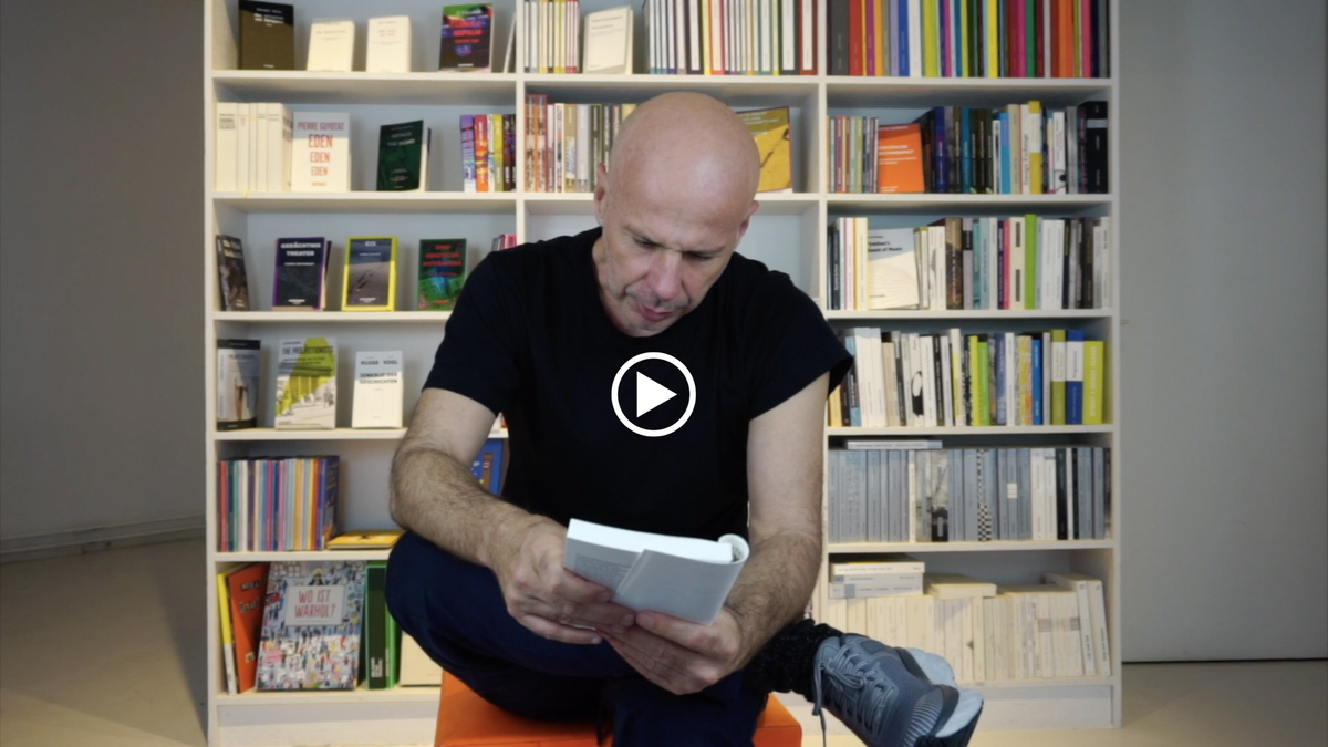 Image: A Reading by Philippe Parreno at ESPACE DIAPHANES, Berlin