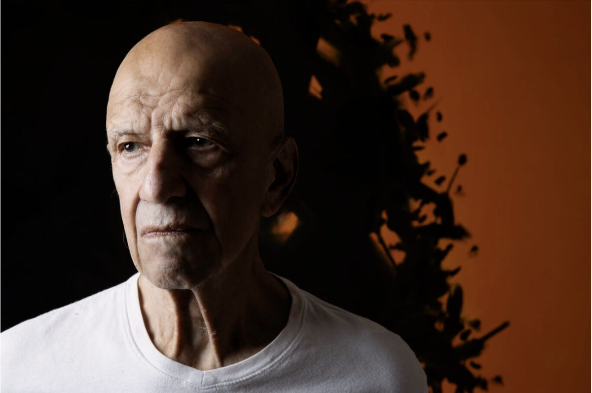 Image: Alex Katz captures the immediate moment with 'Purple Splits'