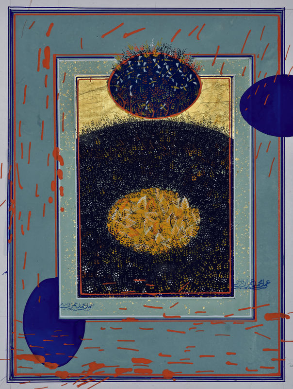 Image: Imran Qureshi - Scattered yet Together