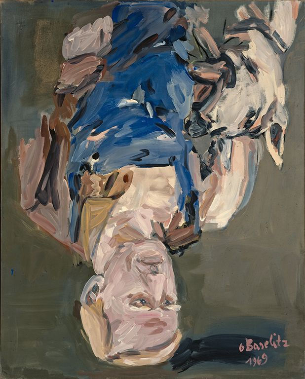 Image: When everything turned upside down: Georg Baselitz donates six pathbreaking paintings to the Met