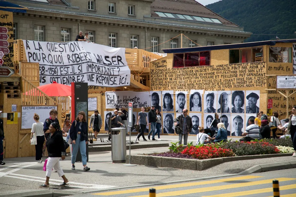 Image: Thomas Hirschhorn: Robert Walser-Sculpture takes place for the 13th Edition of the Swiss Sculpture Exhibition