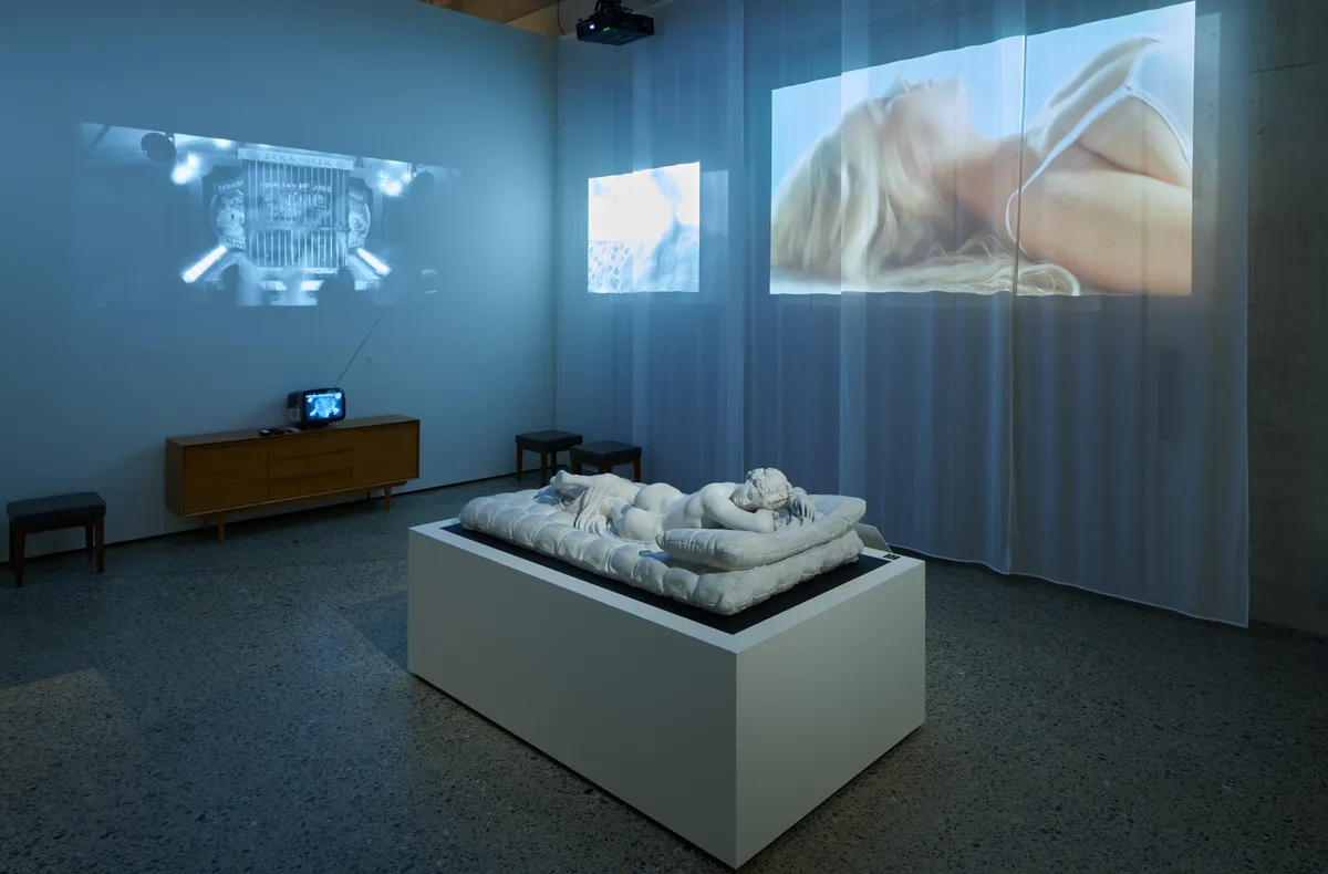 Image: Thomas Hirschhorn features in 'The Exhausted Man'