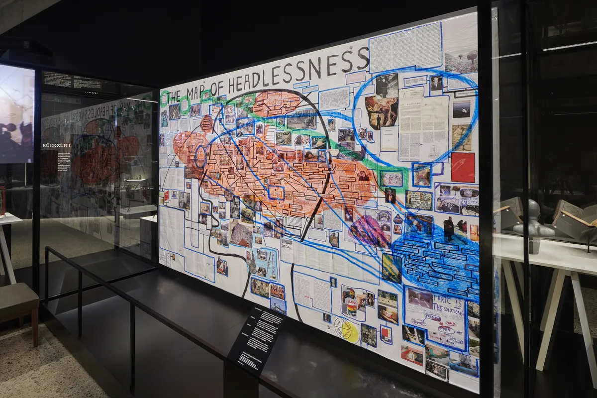 Image: Thomas Hirschhorn features in 'The Exhausted Man'