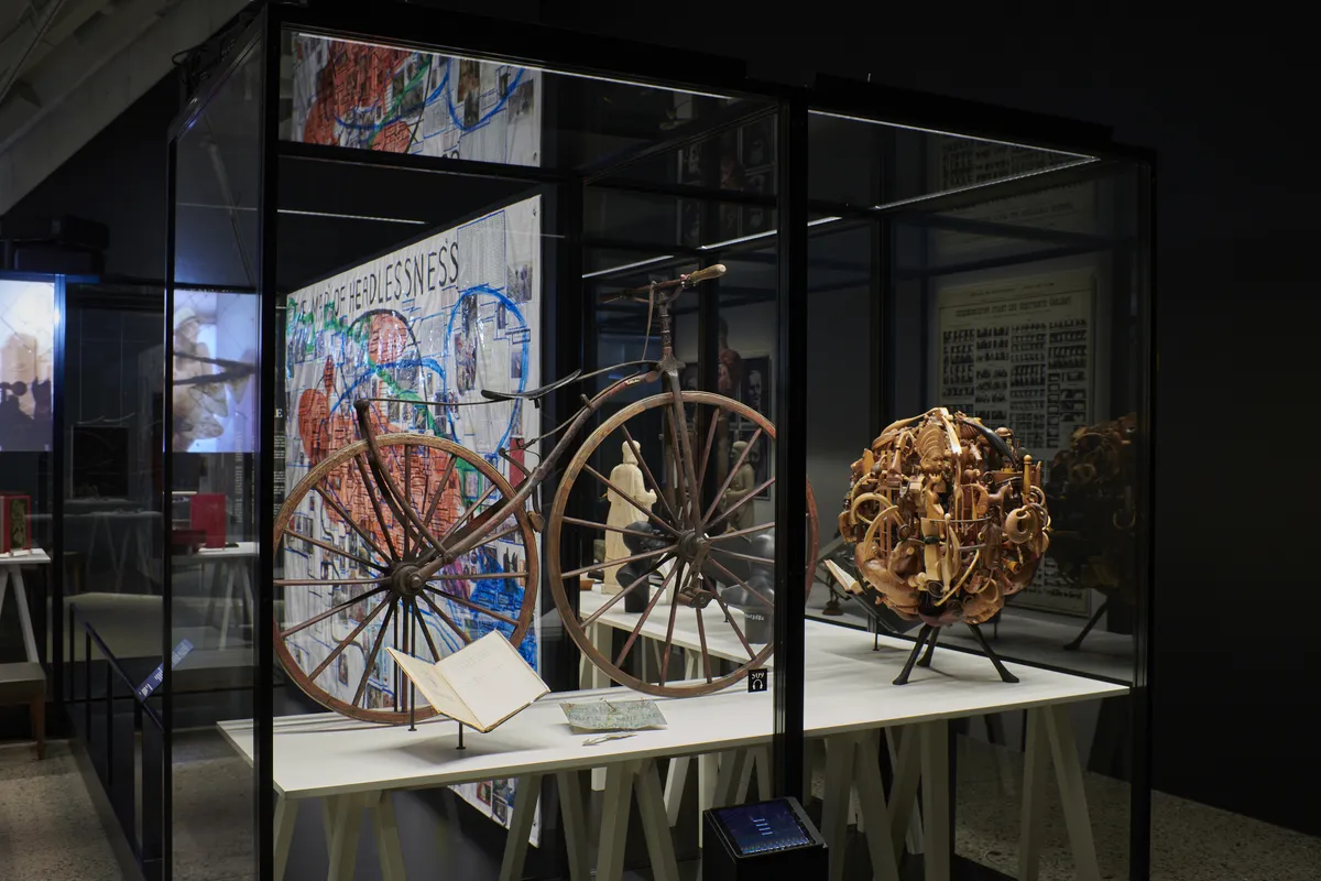 Image: Thomas Hirschhorn features in 'The Exhausted Man'