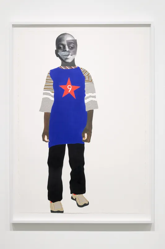 Image: Deborah Roberts: Come walk in my shoes