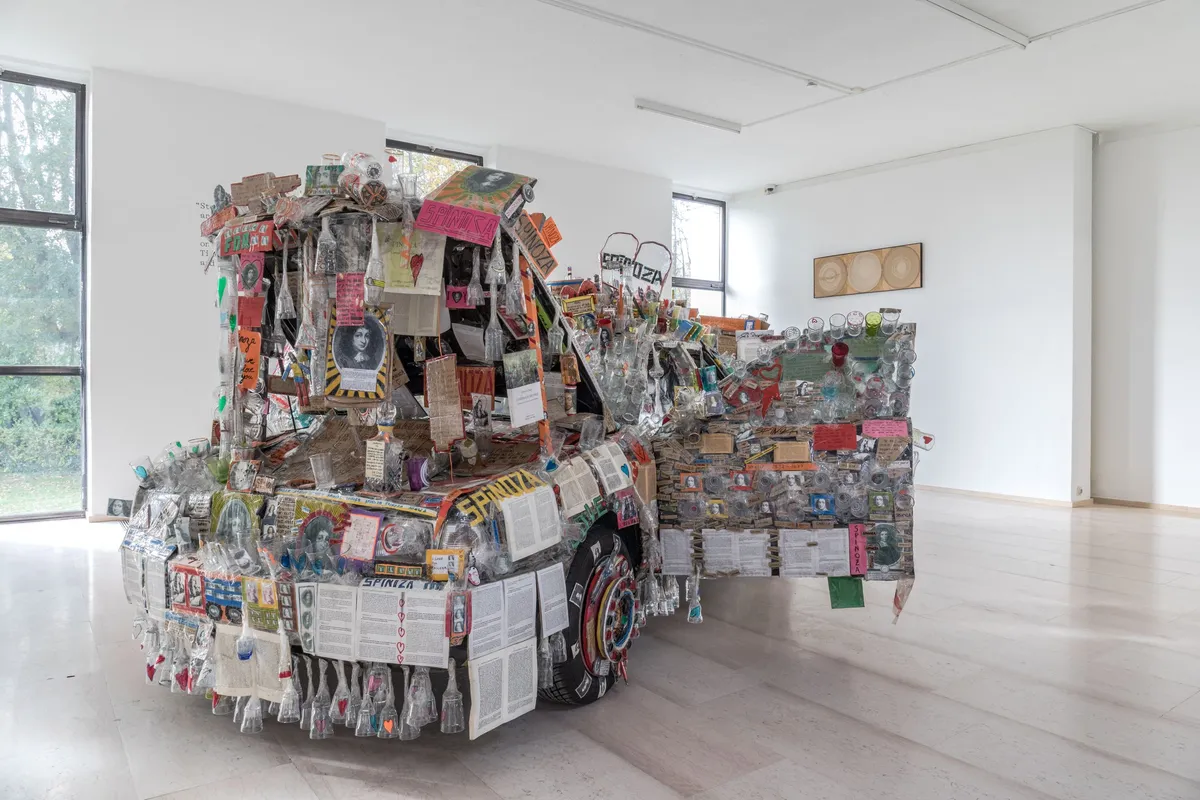 Image: Thomas Hirschhorn, 'Spinoza Car'
