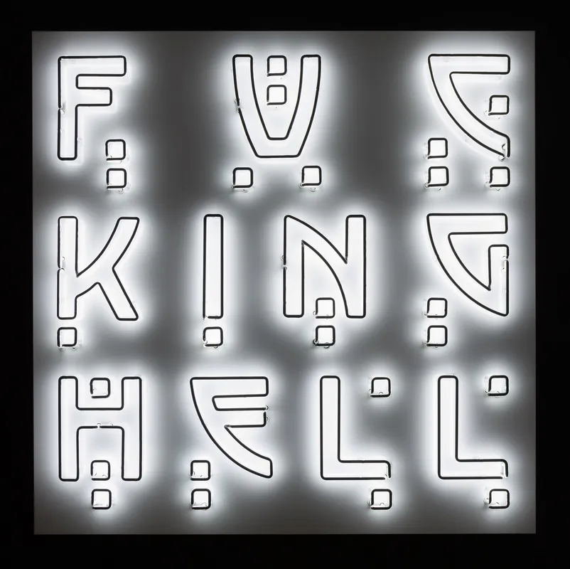 Image: Kendell Geers is included in 'FUCK YOU!'