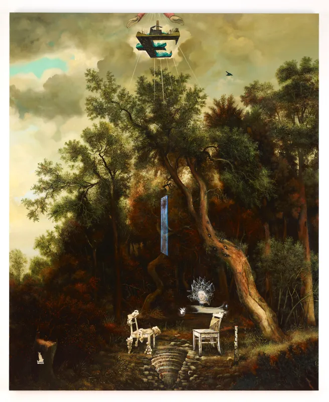 Image: Ged Quinn in 'Land, City & Sea: British Masters from the David Ross Collection'