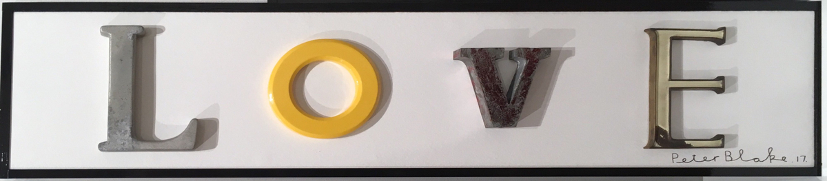 Peter Blake, Love (Larger version), 2017