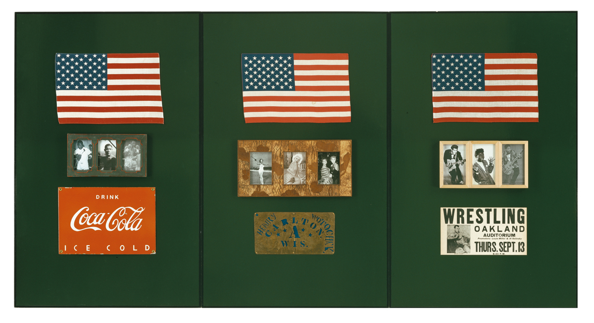 Peter Blake, American Trilogy, Trilogy, Trilogy, 1998