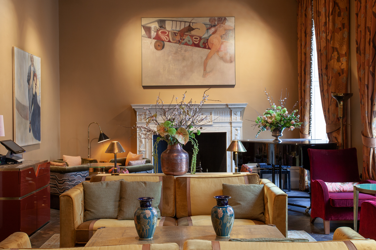 Exhibition view: Sarah Buckner, The Arts Club, London, 2023. Photo © Kate Elliott