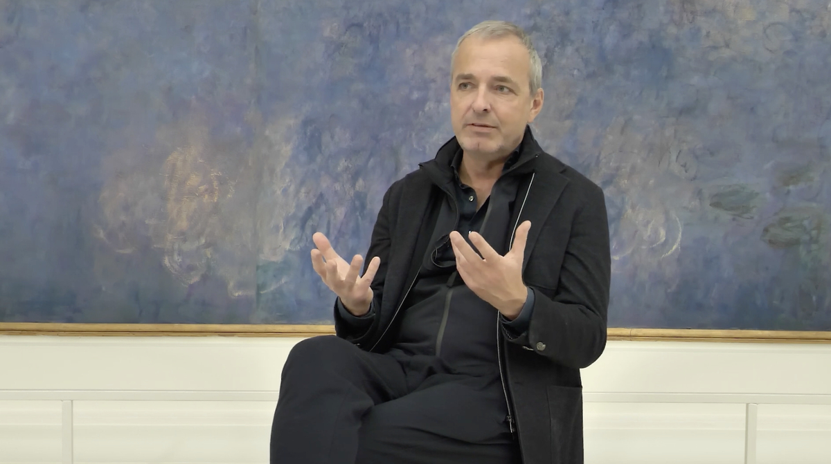 Water Lilies seen by David Claerbout Musée de l'Orangerie, Paris