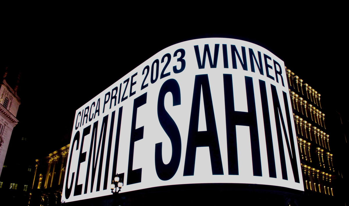 Cemile Sahin is announced winner of the CIRCA PRIZE 2023