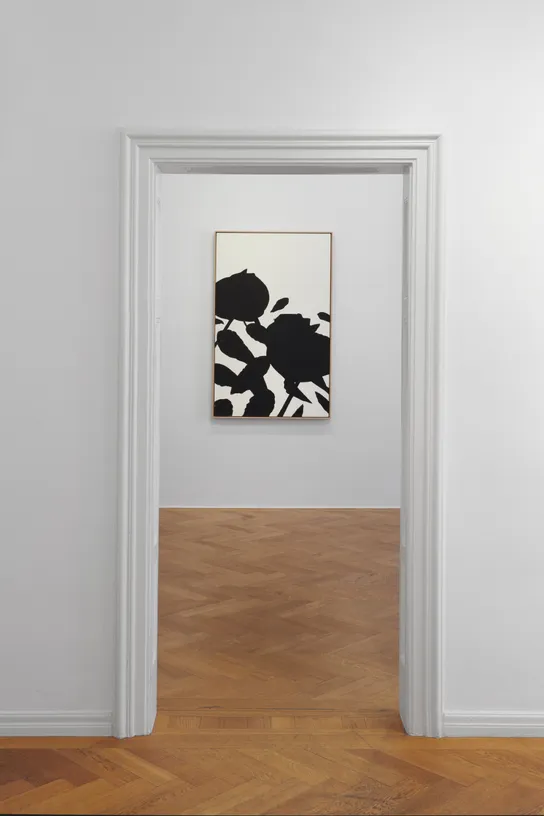 Alex Katz Black Roses