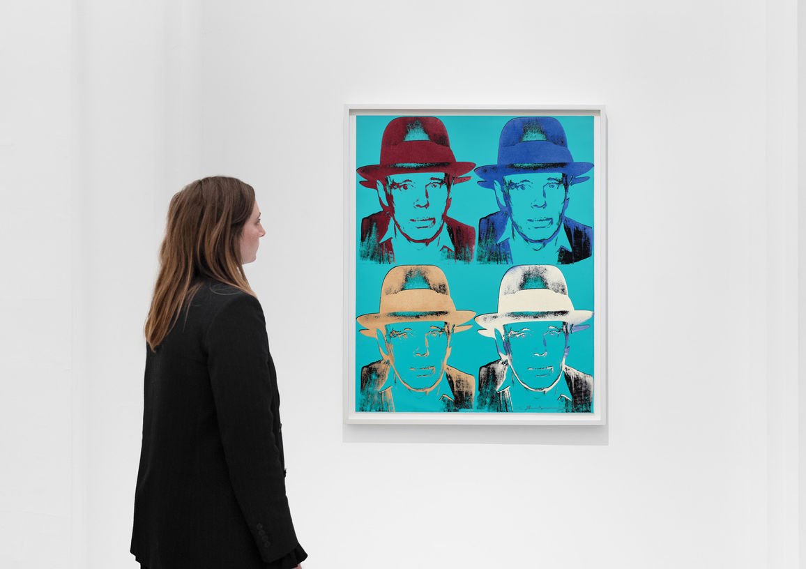 When Warhol met Beuys A new exhibition set up at the London headquarters of Thaddaeus Ropac tells the story of...