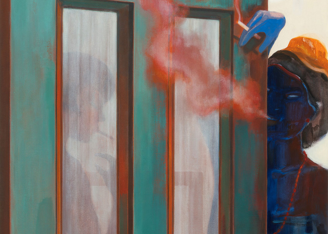 Lisa Brice in 'To Improvise a Mountain' curated by Lynette Yiadom-Boakye Hayward Gallery Touring Show