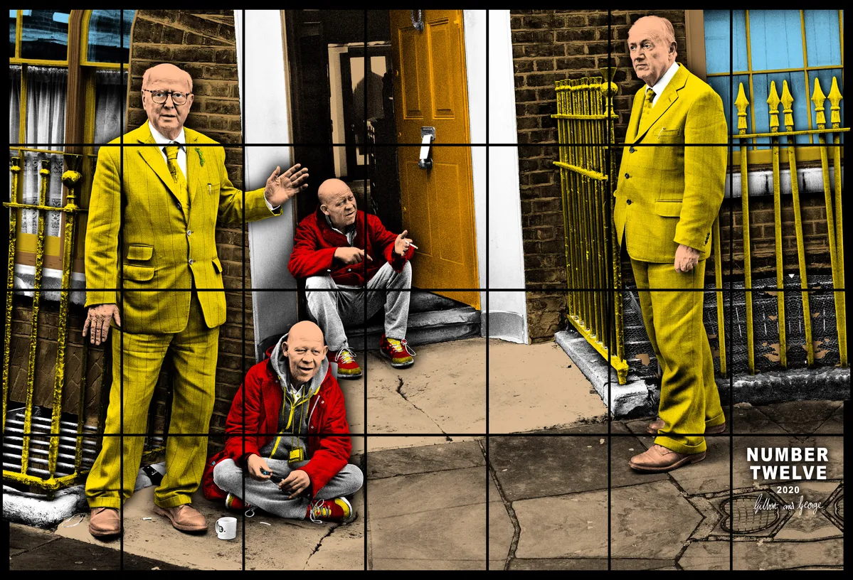 Our George Crompton, WORLDS and WINDOWS by Gilbert & George Solo exhibition at The Gilbert & George Centre