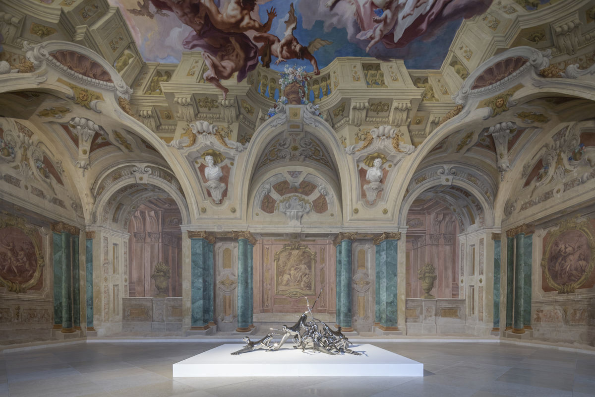 Rona Pondick’s Monkeys installation