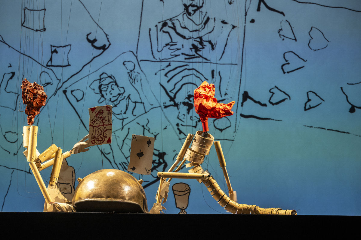 Georg Baselitz at the Salzburg Festival 2025 The artist designed marionettes and sets for Igor Stravinsky’s ‘Histoire du Soldat’