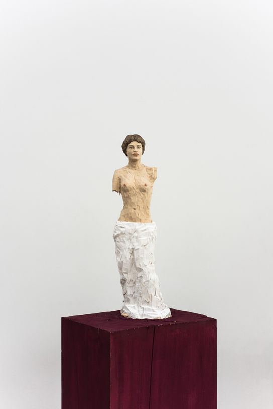 Stephan Balkenhol — Window in Time Stephan Balkenhol solo exhibition at Museum Wiesbaden in Wiesbaden, Germany