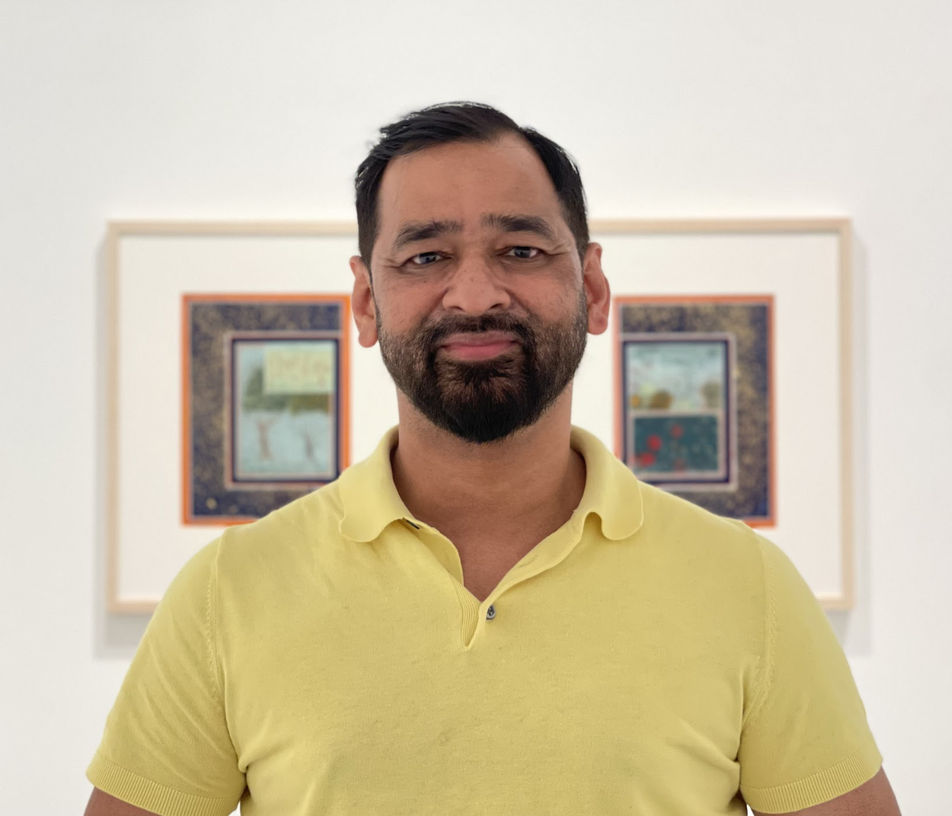 Of Mountains and Seas Imran Qureshi featured in the Lahore Biennale, Pakistan