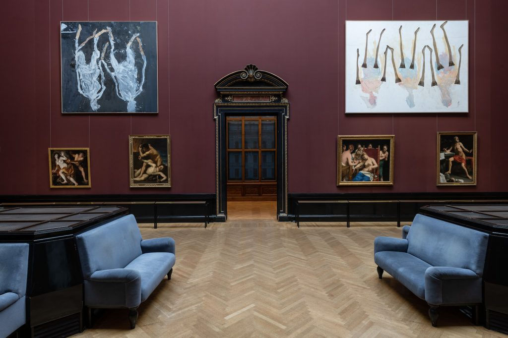 In Pictures: Georg Baselitz Pairs His Paintings With Old Masters Baselitz shows five decades of his own work with that...