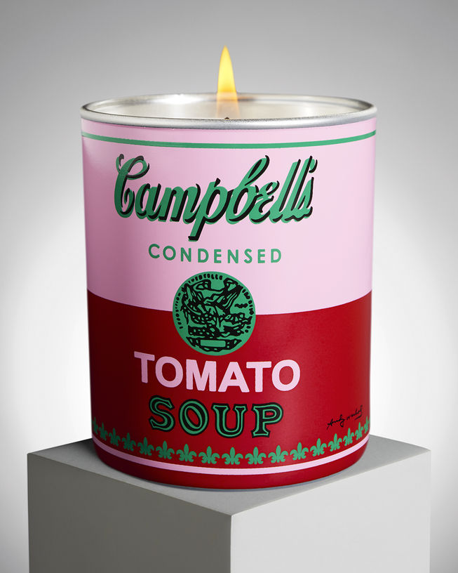 Andy Warhol 'Campbell' Candle