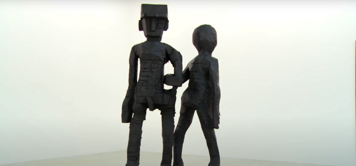 Georg Baselitz Das Negativ - New Sculptures